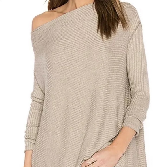 lover rib split back pullover